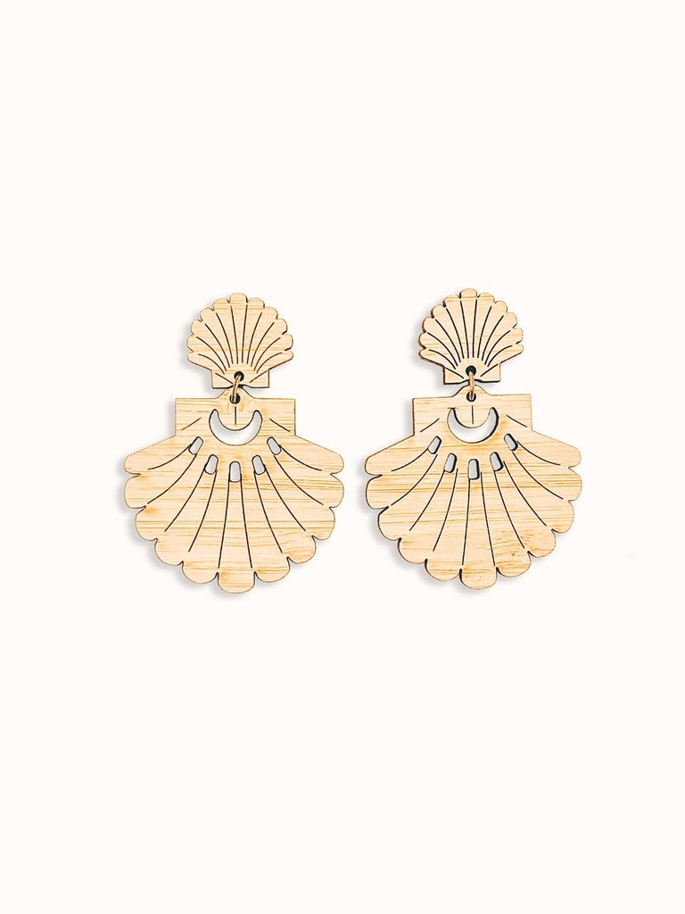 Seashell Drop Earrings | Moorea
