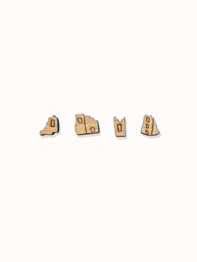 [MVCD] Cliff Dwelling Stud Set - 4 Pack | Mesa Verde