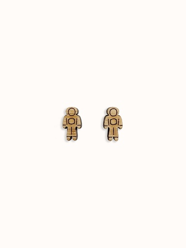 [EAST] Astronaut Stud Earrings